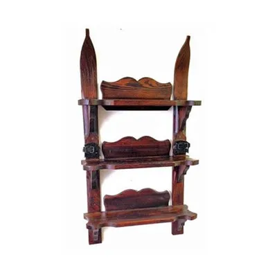 Настенная полка для лыж