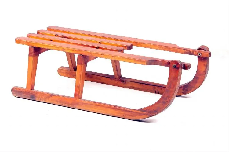 Wooden Snow Sledge Wooden Snow Sledge
